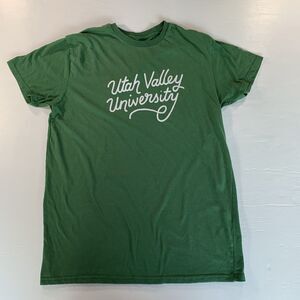UVU Utah Valley University Wolverines Womens Property Tee T-Shirt Sz L